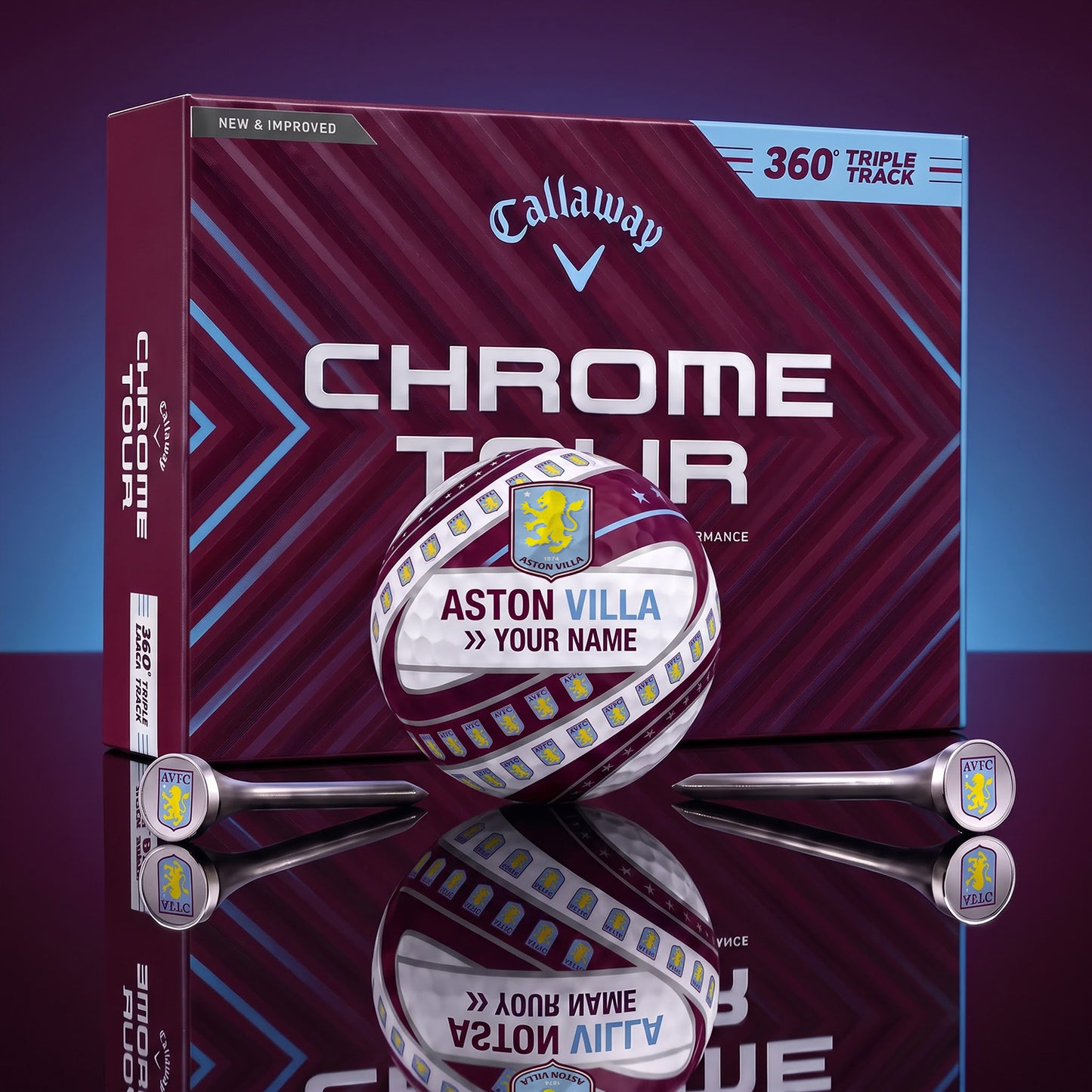 PREMIUM EPL X AST DELUXE CUSTOME GOLF BALL V3 TOURNAMENT EDITION