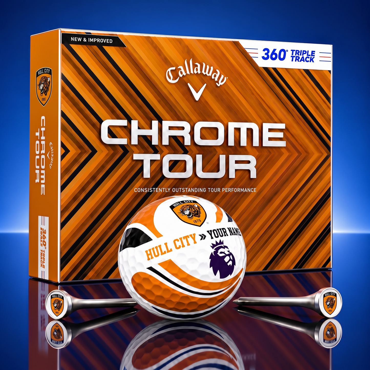 PREMIUM EPL X HC EXCLUSIVE TOURNAMENT PERSONALIZED GOLF BALL V30 COLLECTION