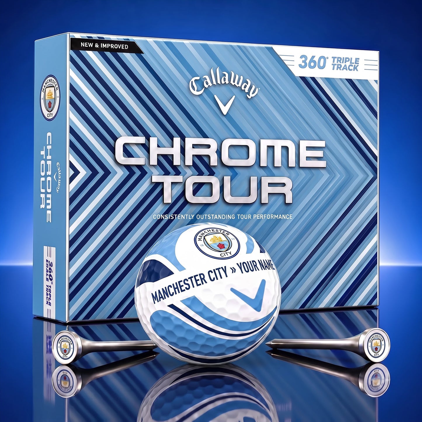 PREMIUM EPL X MC DELUXE CUSTOME GOLF BALL V6 TOURNAMENT EDITION