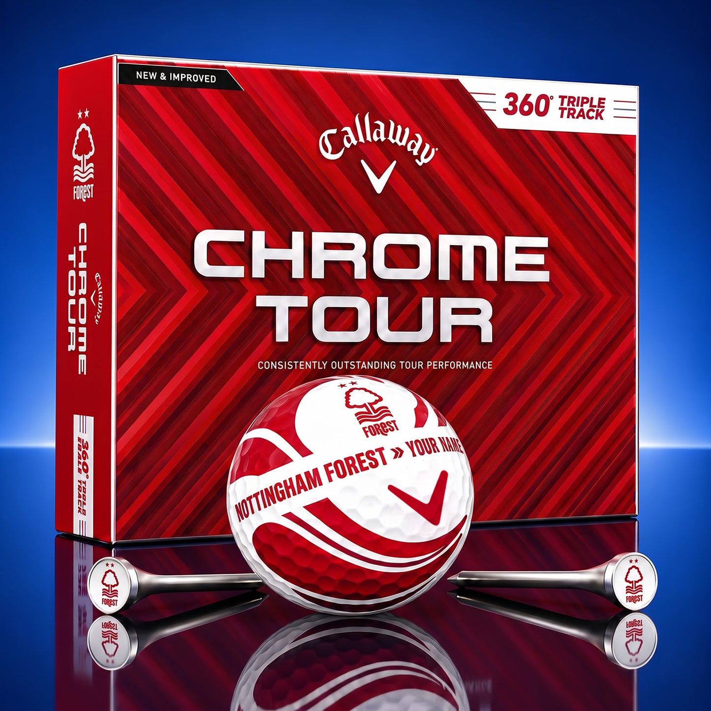 PREMIUM EPL X NOT DELUXE CUSTOME GOLF BALL V6 TOURNAMENT EDITION