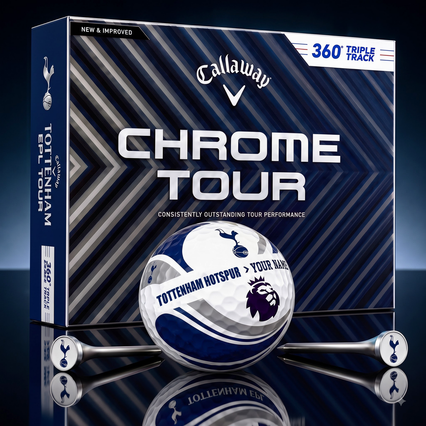 PREMIUM EPL X TH EXCLUSIVE TOURNAMENT PERSONALIZED GOLF BALL V30 COLLECTION