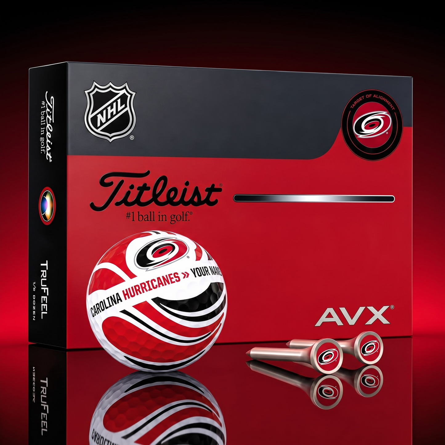 PREMIUM NHL X CH EXCLUSIVE TOURNAMENT PERSONALIZED GOLF BALL V6 COLLECTION