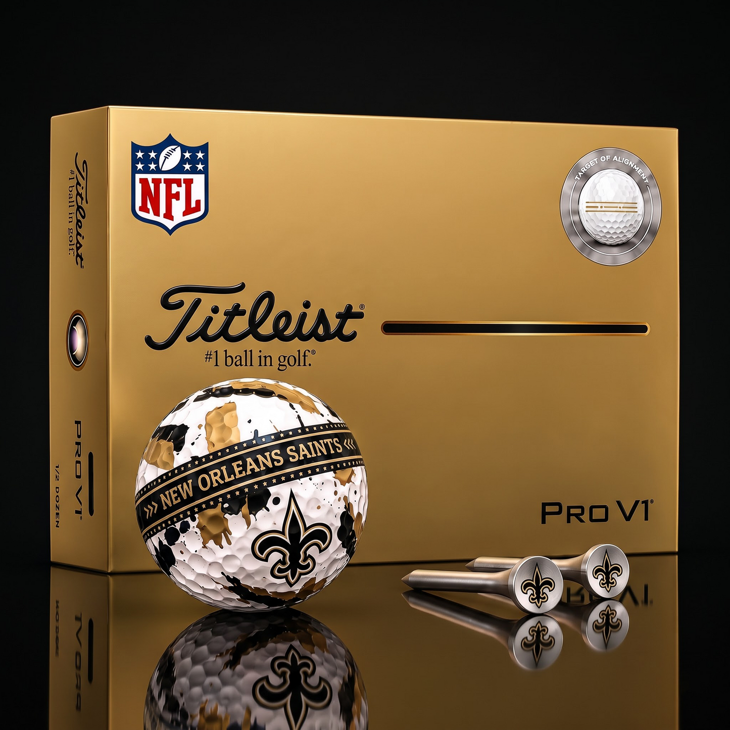 SIGNATURE NFL X NOS DELUXE PERSONALIZED GOLF BALL LIMITED EDITION
