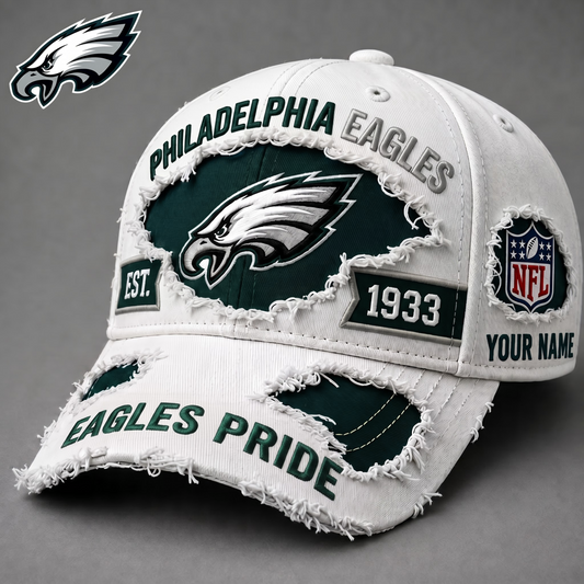 PREMIUM NFL X PE EXCLUSIVE PERSONALIZED CAP FOR GAME DAY