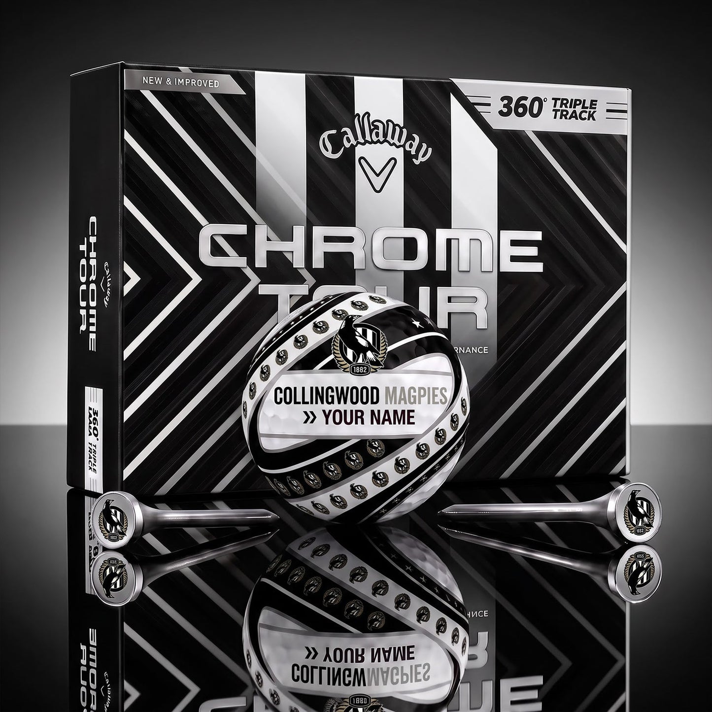 PREMIUM AFL X COL DELUXE CUSTOME GOLF BALL V3 TOURNAMENT EDITION