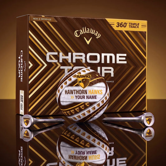 PREMIUM AFL X HAW DELUXE CUSTOME GOLF BALL V3 TOURNAMENT EDITION
