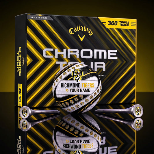 PREMIUM AFL X RIC DELUXE CUSTOME GOLF BALL V3 TOURNAMENT EDITION