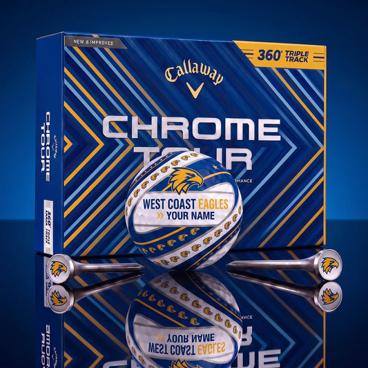 PREMIUM AFL X WCE DELUXE CUSTOME GOLF BALL V3 TOURNAMENT EDITION