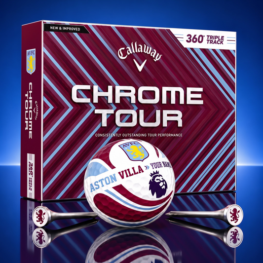 PREMIUM EPL X AV EXCLUSIVE  TOURNAMENT  PERSONALIZED GOLF BALL V30 COLLECTION