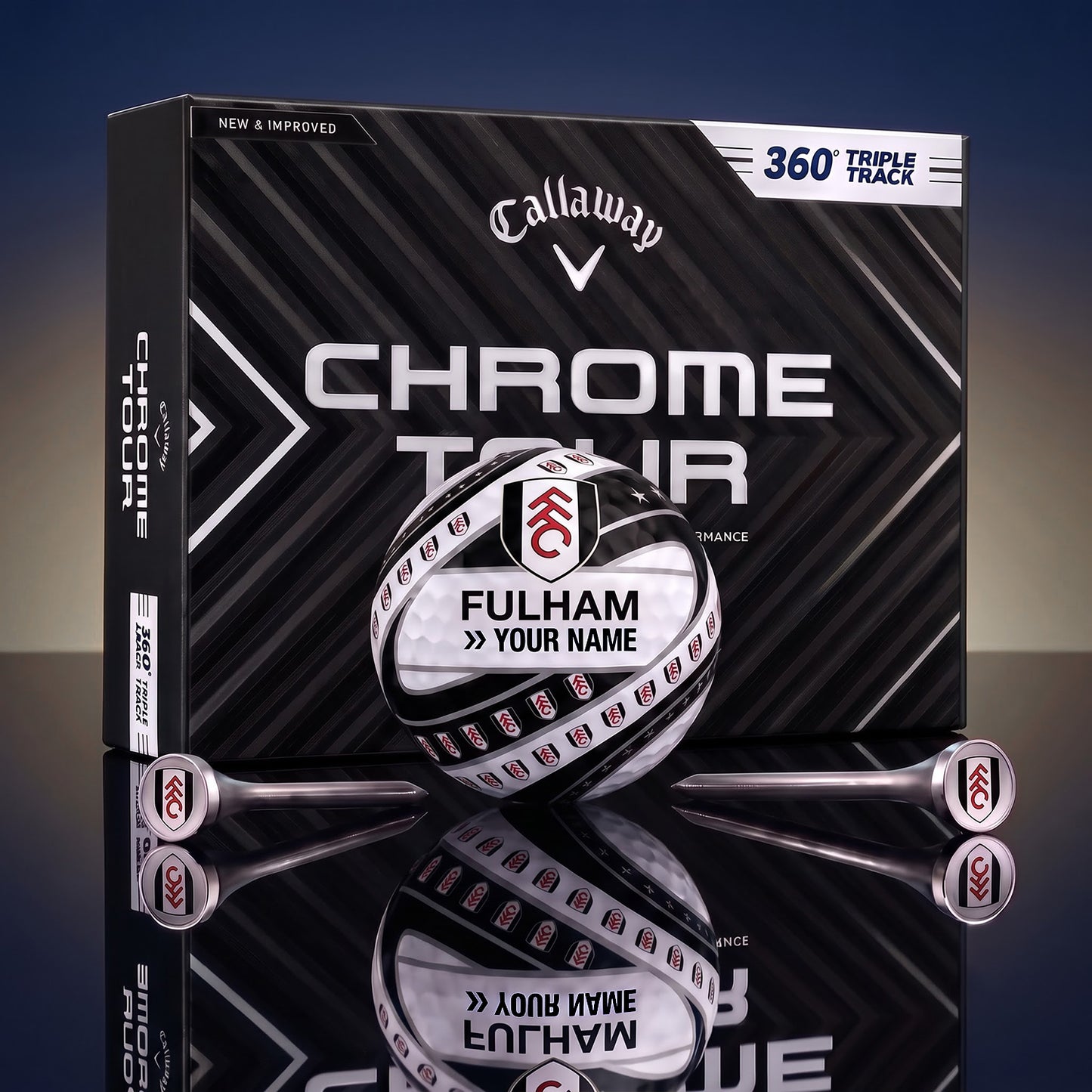 PREMIUM EPL X FUL DELUXE CUSTOME GOLF BALL V3 TOURNAMENT EDITION