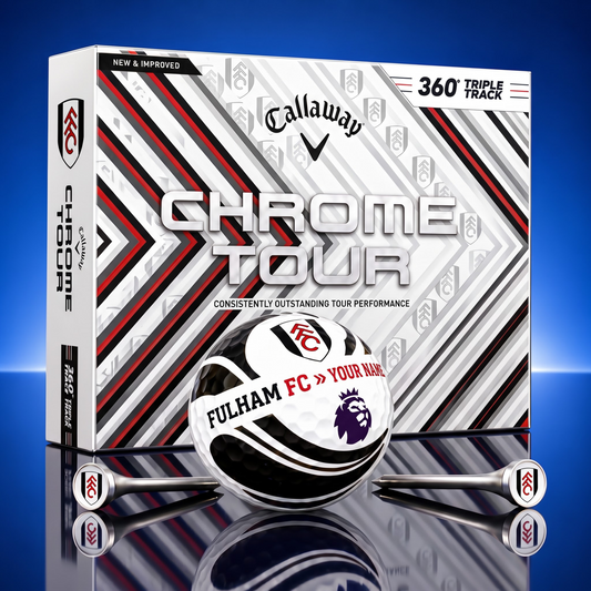 PREMIUM EPL X FUL EXCLUSIVE  TOURNAMENT  PERSONALIZED GOLF BALL V30 COLLECTION