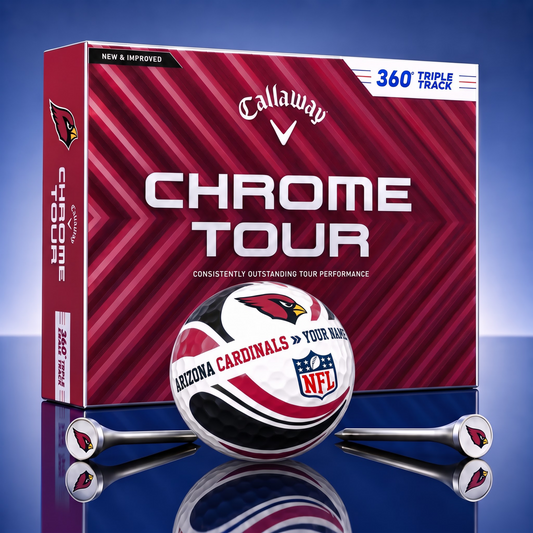 PREMIUM NFL X AC EXCLUSIVE  TOURNAMENT  PERSONALIZED GOLF BALL V30 COLLECTION