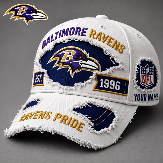 PREMIUM NFL X BR EXCLUSIVE PERSONALIZED CAP FOR GAME DAY