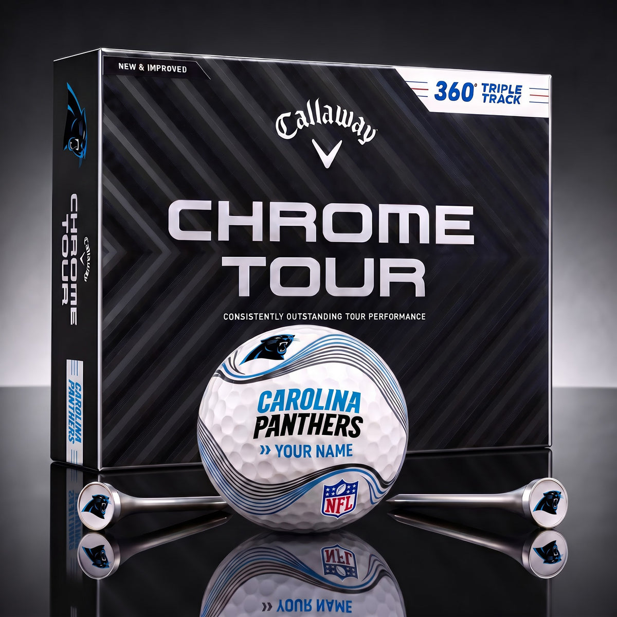 PREMIUM NFL X CAR DELUX PERSONALIZED GOLF BALL FOR TOURNAMENT V33 LIMITED EDITION