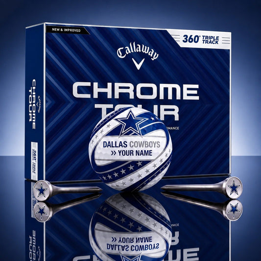PREMIUM NFL X DC DELUXE CUSTOME GOLF BALL TOURNAMENT EDITION