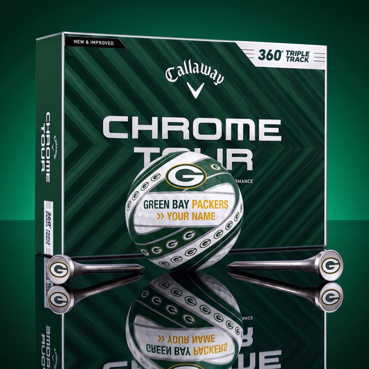 PREMIUM NFL X GBP DELUXE CUSTOME GOLF BALL TOURNAMENT EDITION