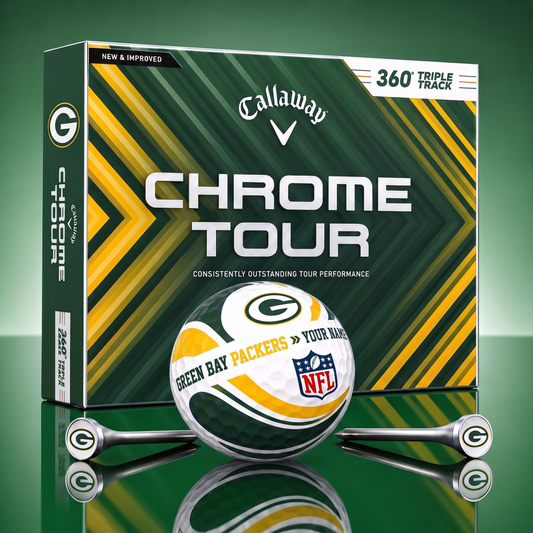 PREMIUM NFL X GBP EXCLUSIVE  TOURNAMENT  PERSONALIZED GOLF BALL V30 COLLECTION