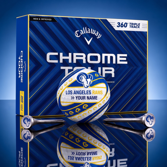 PREMIUM NFL X LAR DELUXE CUSTOME GOLF BALL TOURNAMENT EDITION