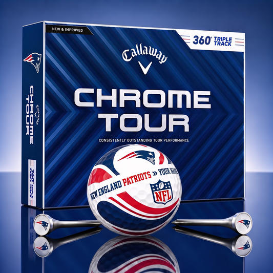 PREMIUM NFL X NEP EXCLUSIVE  TOURNAMENT  PERSONALIZED GOLF BALL V30 COLLECTION