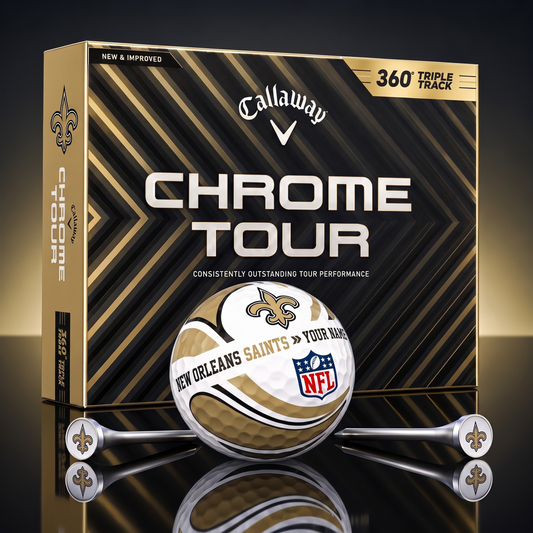 PREMIUM NFL X NOS EXCLUSIVE  TOURNAMENT  PERSONALIZED GOLF BALL V30 COLLECTION