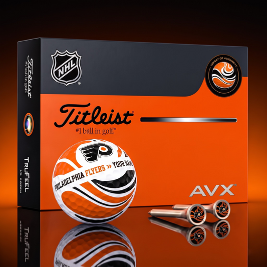 PREMIUM NHL X PF EXCLUSIVE  TOURNAMENT  PERSONALIZED GOLF BALL V6 COLLECTION