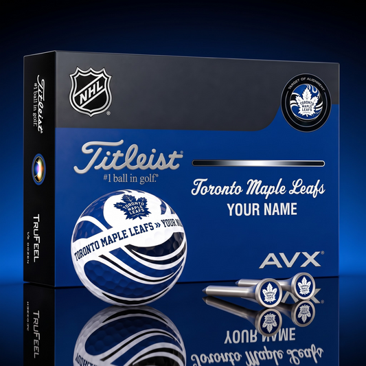 PREMIUM NHL X TML EXCLUSIVE  TOURNAMENT  PERSONALIZED GOLF BALL V6 COLLECTION