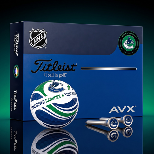 PREMIUM NHL X VC EXCLUSIVE  TOURNAMENT  PERSONALIZED GOLF BALL V6 COLLECTION