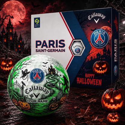 SIGANATURE PSG X PRIS EXCLUSIVE SPOOKY NIGHT PERSONALIZED GOLF BALL COLLECTION NDT NHM 310326