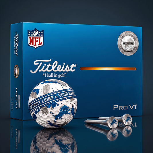 SIGNATURE NFL X DL DELUXE PERSONALIZED GOLF BALL  LIMITED EDITION