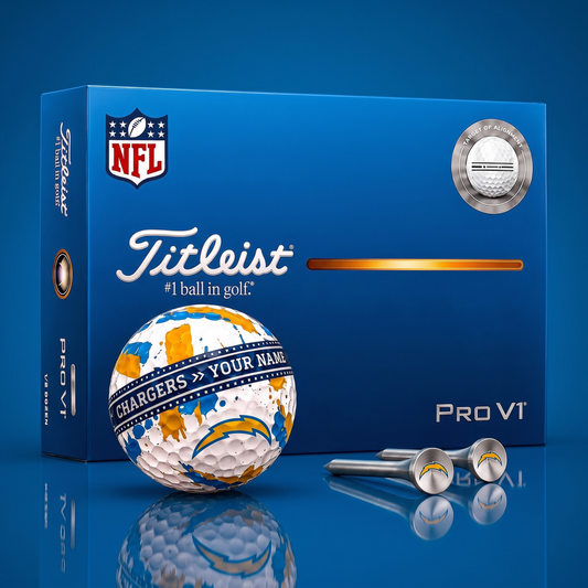 SIGNATURE NFL X LAC DELUXE PERSONALIZED GOLF BALL  LIMITED EDITION