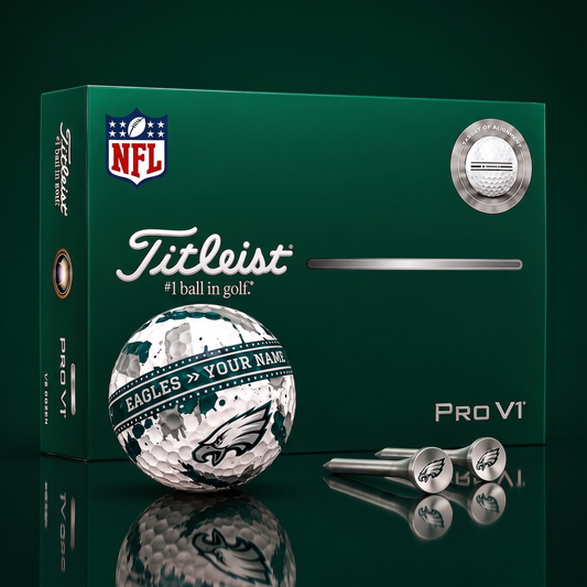 SIGNATURE NFL X PE DELUXE PERSONALIZED GOLF BALL  LIMITED EDITION
