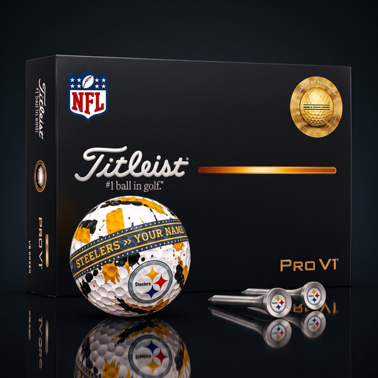 SIGNATURE NFL X PS DELUXE PERSONALIZED GOLF BALL  LIMITED EDITION