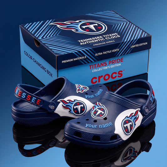 SIGNATURE NFL X TT EXCLUSIVE PERSONALIZED CROCS CLASSIC CLOG LIMITED EDITION