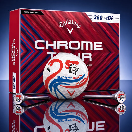 SIGNATURE NRL X NK LUXURY FLAMINGO PERSONALIZED GOLF BALL TOURNAMENT LIMITED EDITION