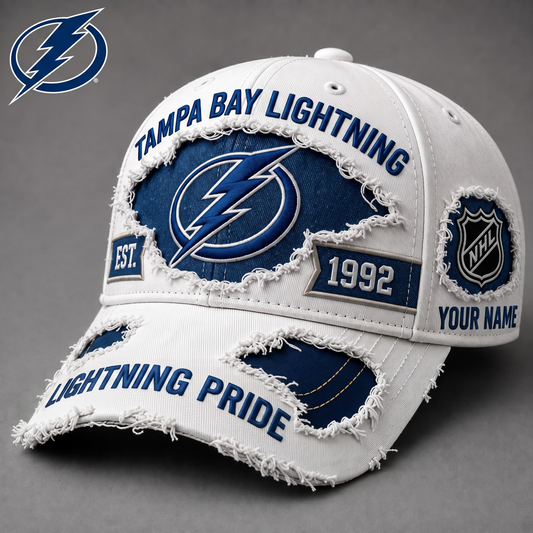 PREMIUM NHL X TBL EXCLUSIVE PERSONALIZED CAP FOR GAME DAY