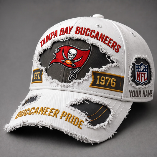 PREMIUM NFL X TBB EXCLUSIVE PERSONALIZED CAP FOR GAME DAY