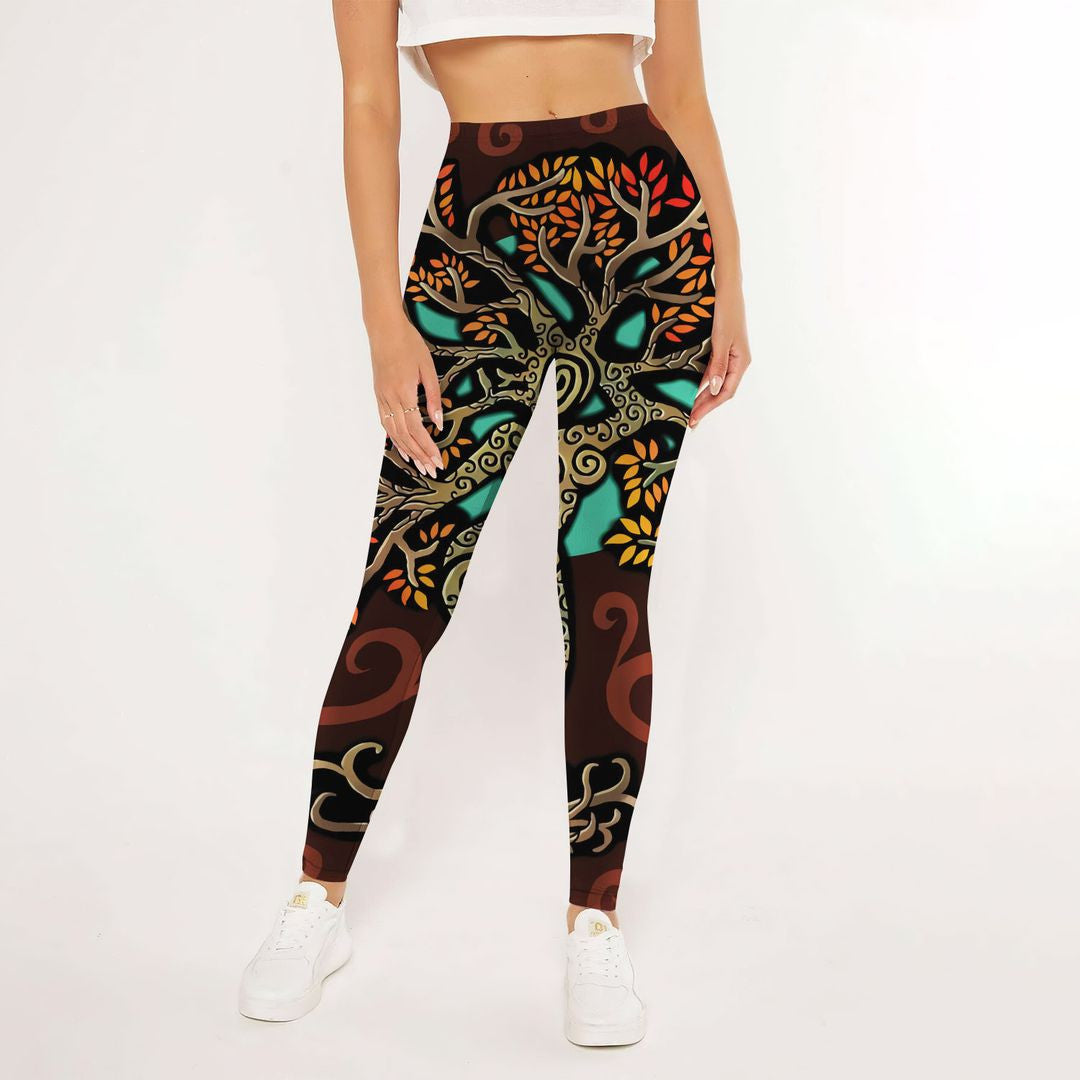 Tree Of Life Leggings | Yoga Pants For Women | Spanx Leggings | Leggings For Women