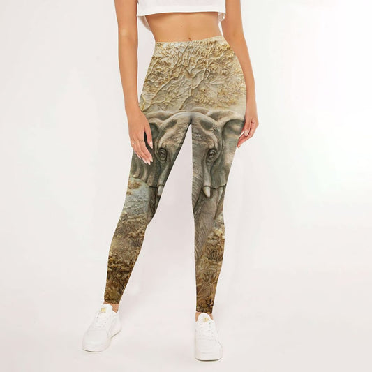 Elephant Leggings | Yoga Pants For Women | Spanx Leggings | Leggings For Women