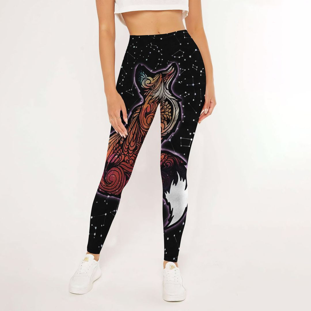 Fox Temperance Leggings | Yoga Pants For Women | Spanx Leggings | Leggings For Women